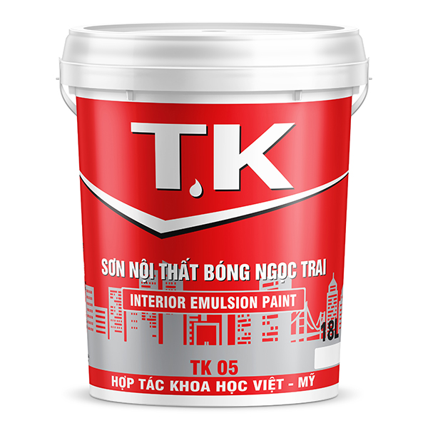 Sơn nội thất cao cấp bóng ngọc trai