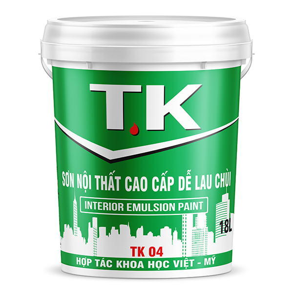 Sơn nội thất cao cấp dễ lau chùi